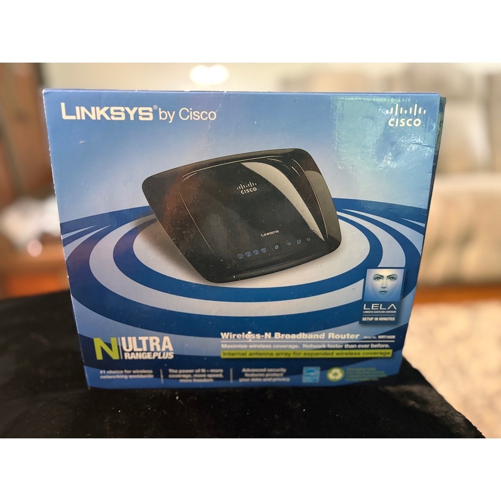 Linksys by Cisco WRT160N Wireless-N Broadband Router Ultra RangePlus New